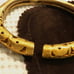 Vintage Cano Columbian Dorado Bangle