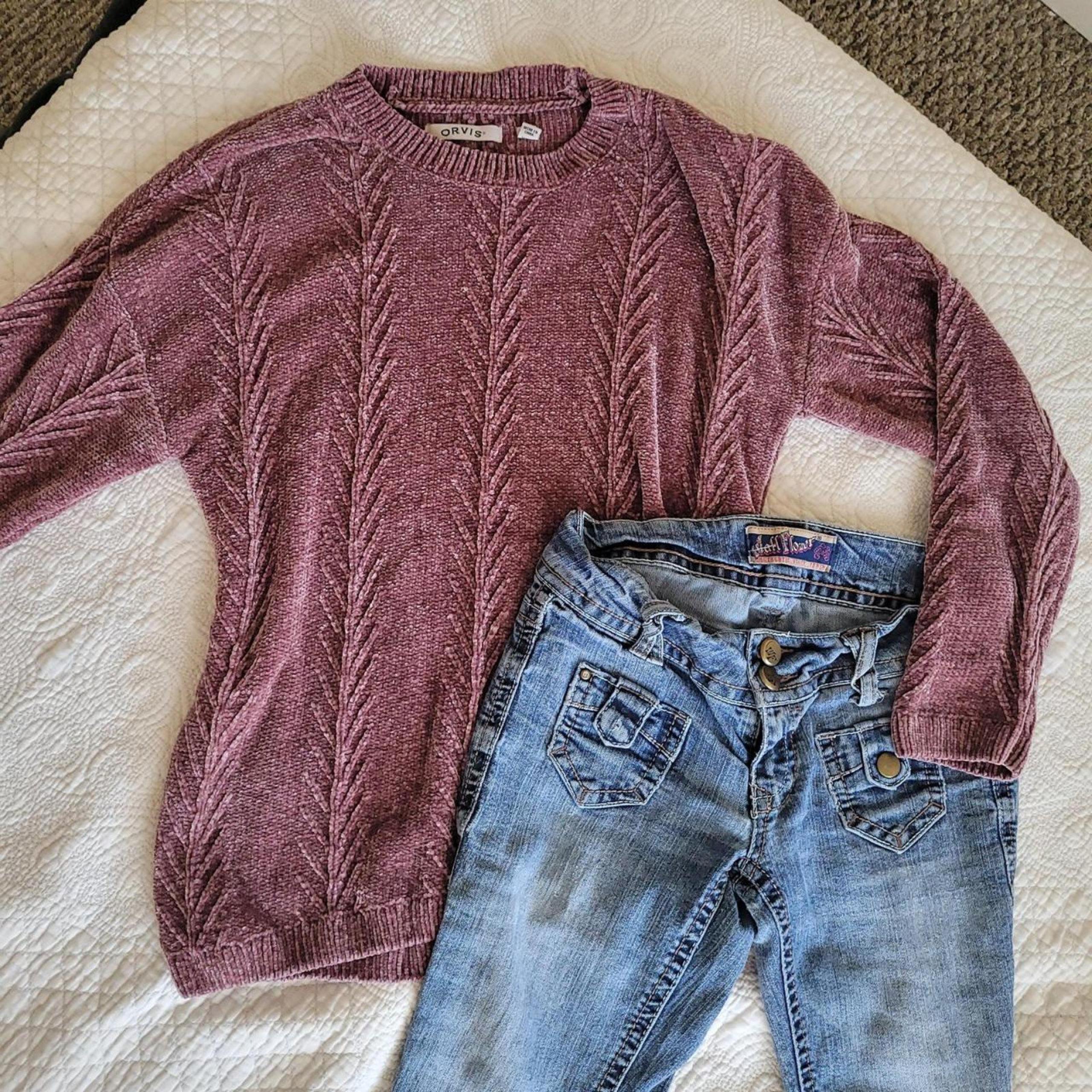 Chenille sweater
