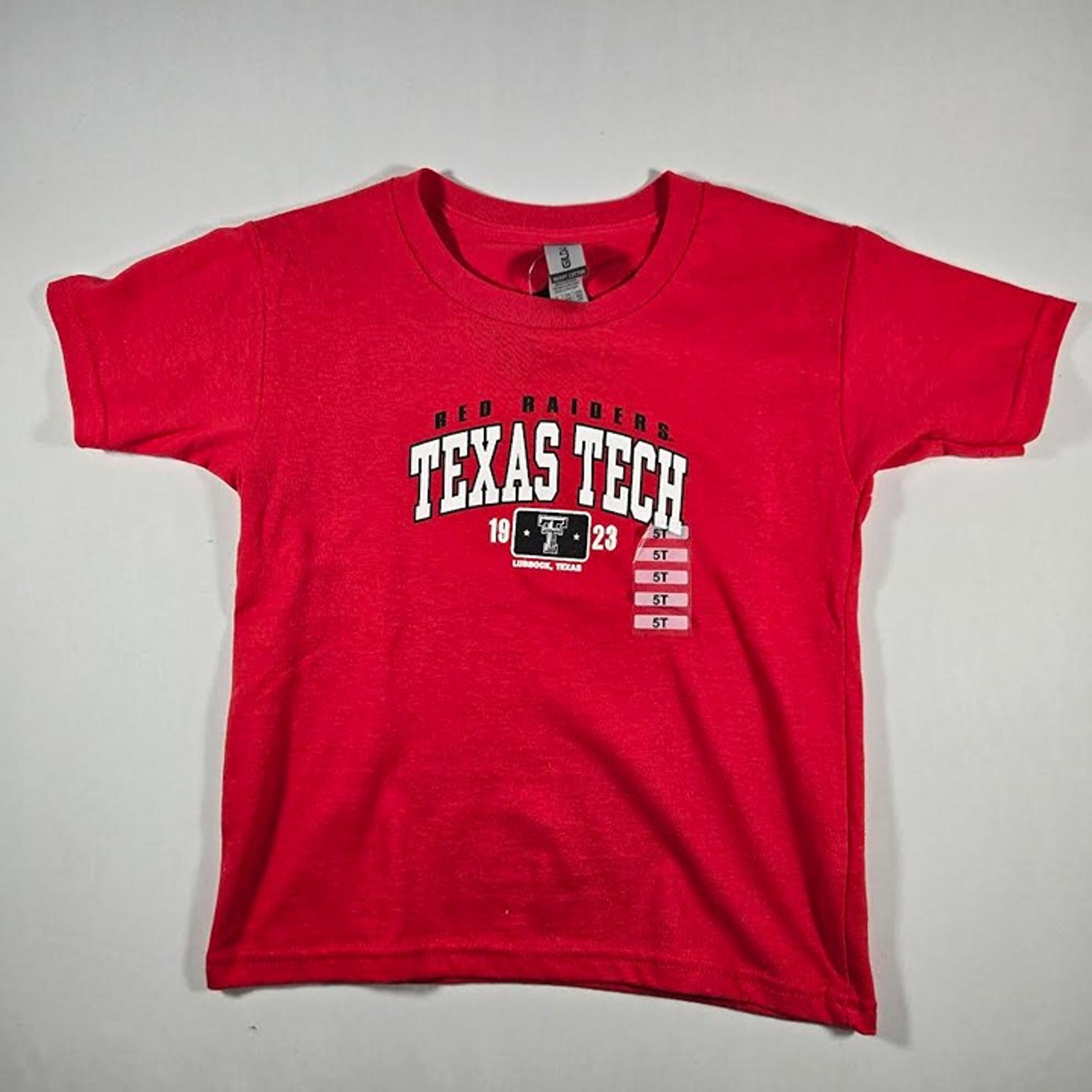 TEXAS TECH RED RAIDERS 1923 Lubbock, TX T-Shirt -- 5T