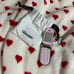 Glossier Exclusive In-Store LA Flip Phone Keychain Brand New!