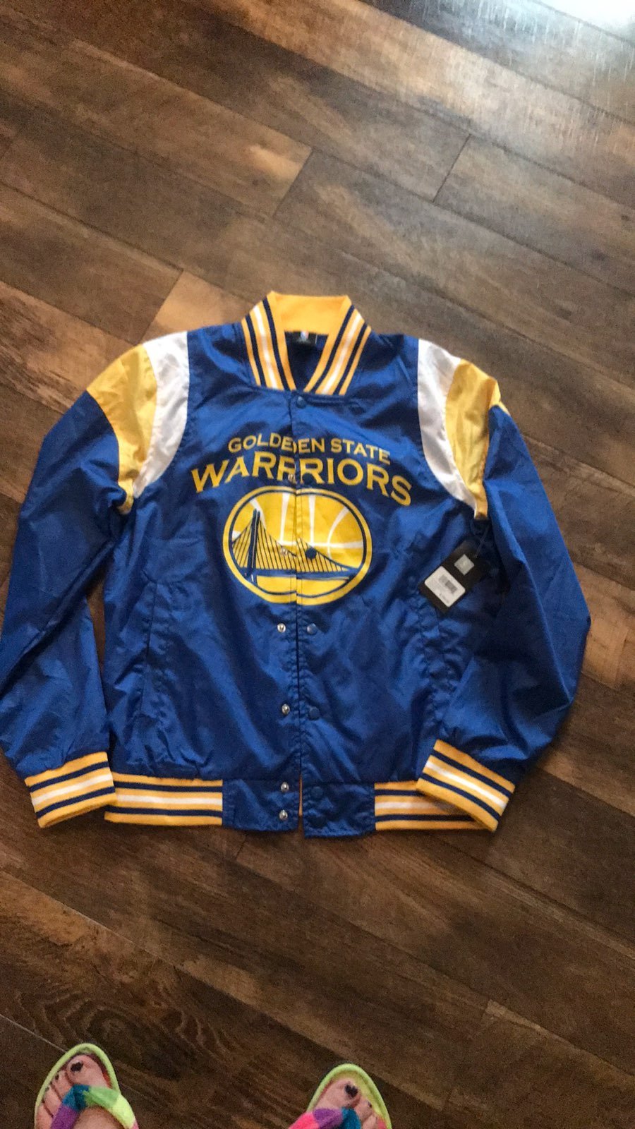 Golden State Warriors Bomber windbreaker