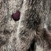 Hillmoor New York Luxurious Gray/BrownnFaux Fur Coat Vintage 70's (Size X-Large)