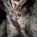 Hillmoor New York Luxurious Gray/BrownnFaux Fur Coat Vintage 70's (Size X-Large)