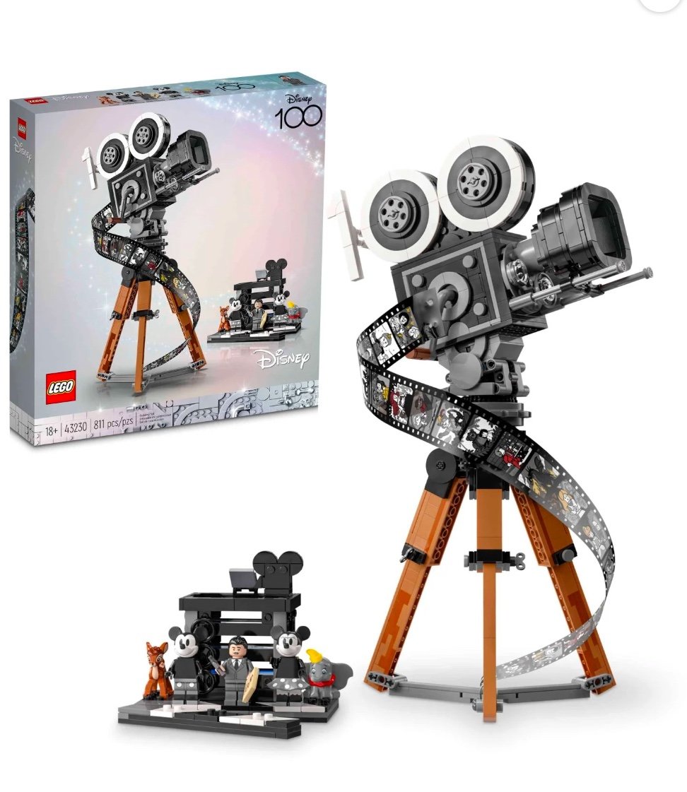 LEGO Disney Walt Disney Tribute Camera 43230 Disney Fan Building Set Celebrate