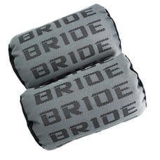 NEW 2PCS Universal Bride Gradation Car Neck Headrest Pillow Fabric Material