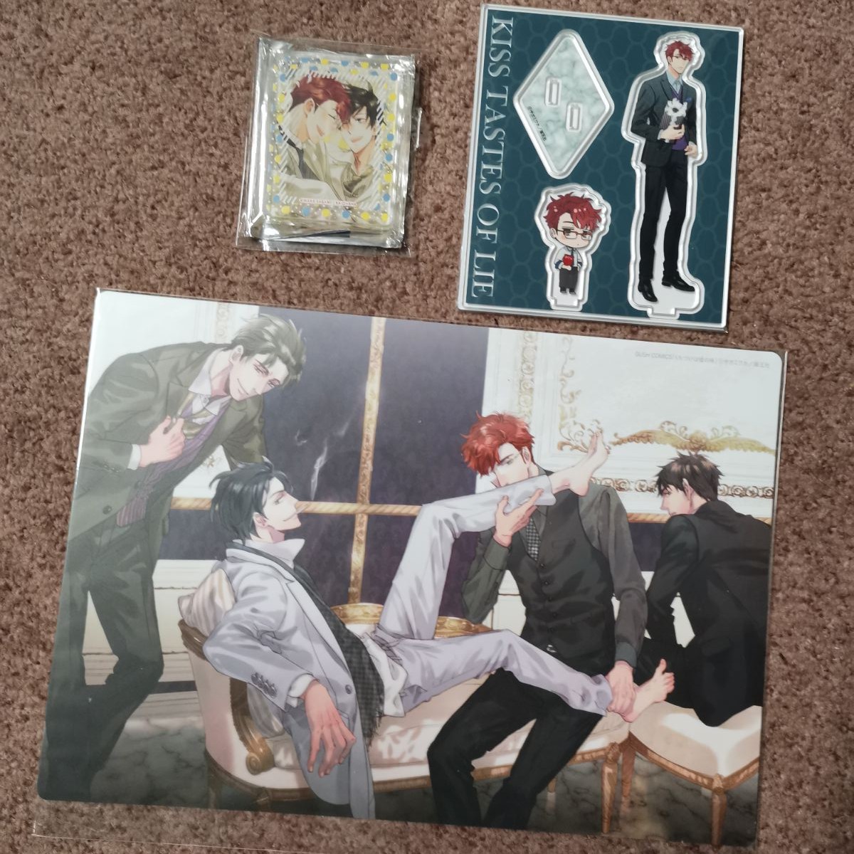 3pc set) Sagami Waka Yaoi / BL goods