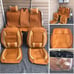 New Faux Leather Car Seat Covers 5 Passengers Cars & SUV Universal Fit Set