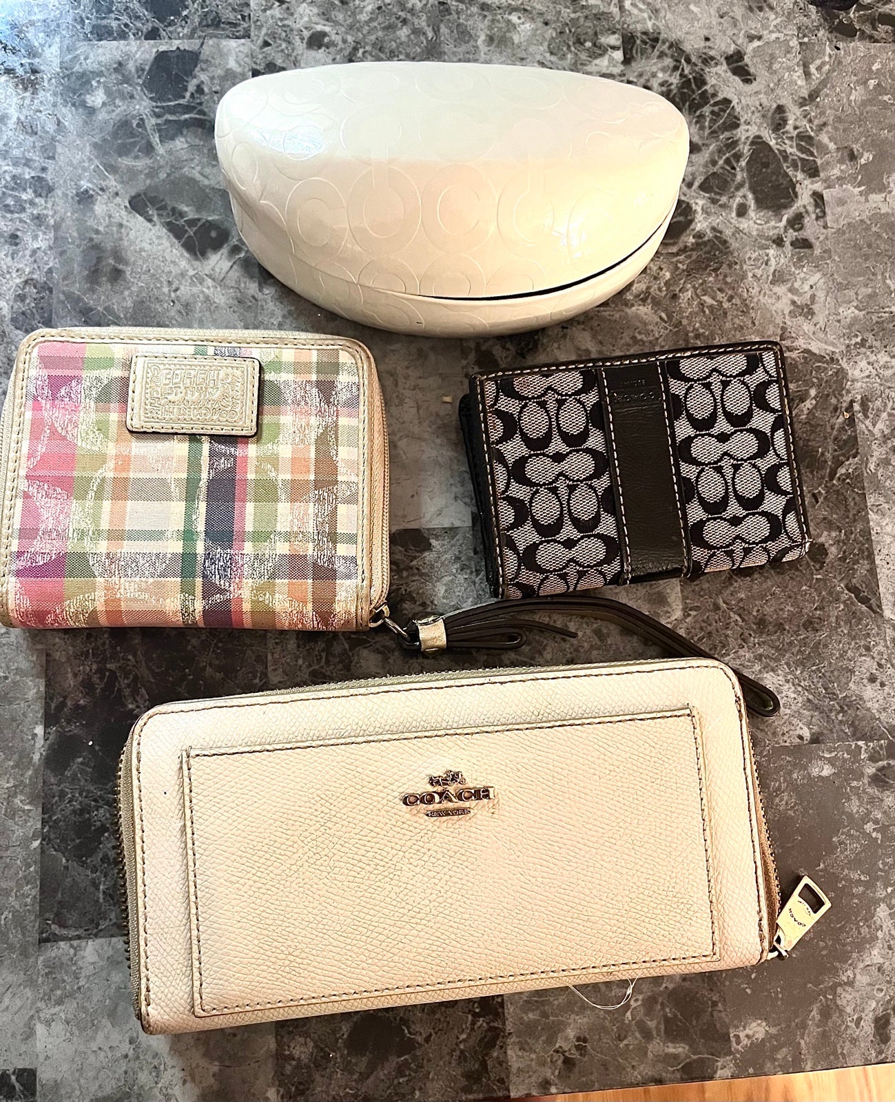Coach Wallet and sunglasses holder bundle