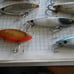 (14 LOT) CORDELL LIPLESS CRANKBAITS ~ SPOT, RATT'L SPOT MINNOW wPLANO TACKLE BOX