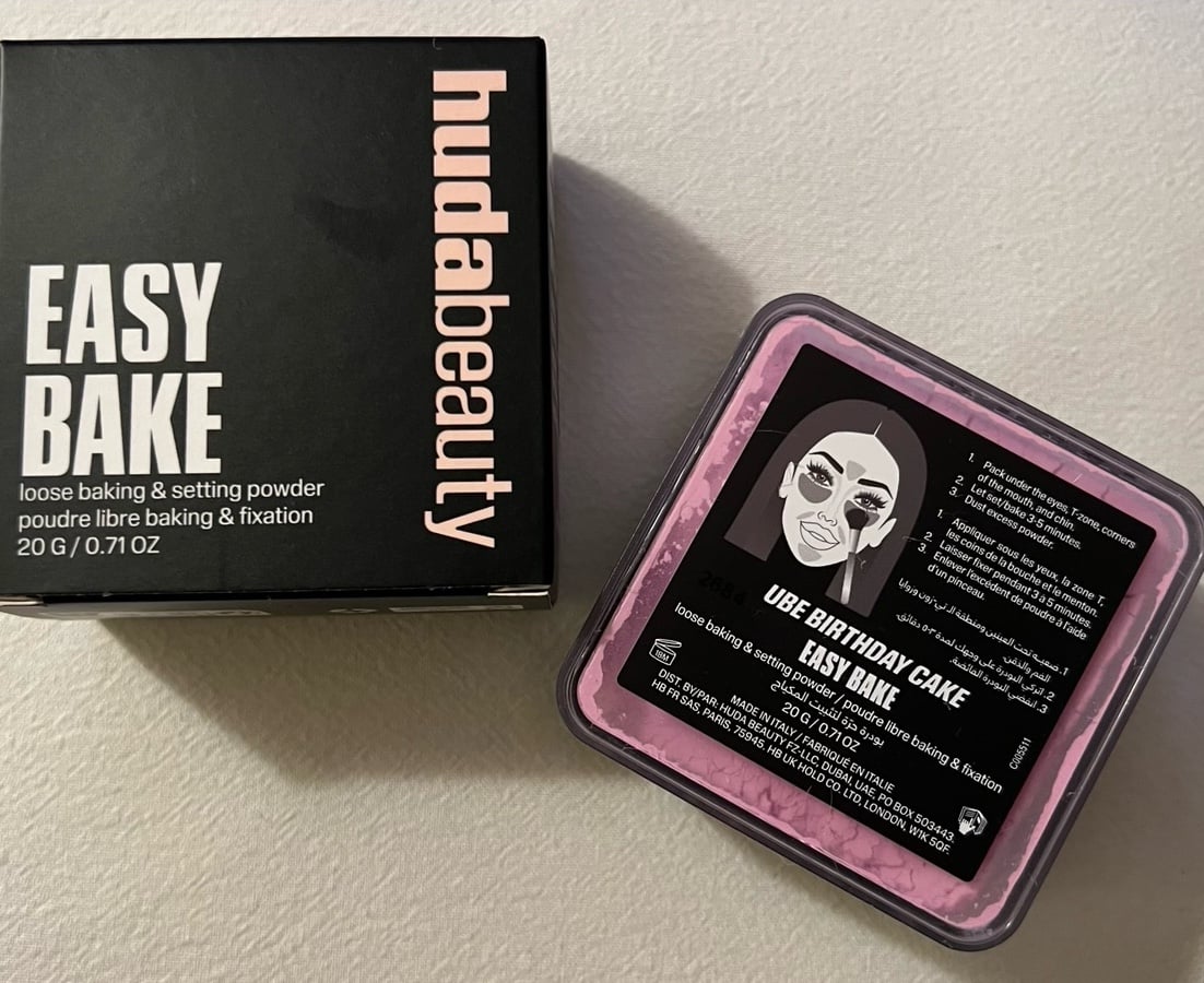 HUDA BEAUTY EASY BAKE UBE BIRTHDAY CAKE
