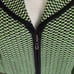 Misook Women's SIze XL Green and Black Zip Up Cardigan Blazer Jacket #3399