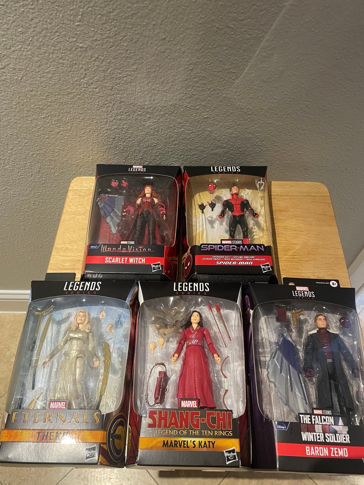 Marvel Legends MCU Scarlet Witch Spider-Man Lot