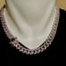 Men's Miami Cuban Link Chain Ice Out 14k Gold Plated Cz VVS Real ICY Choker 10mm