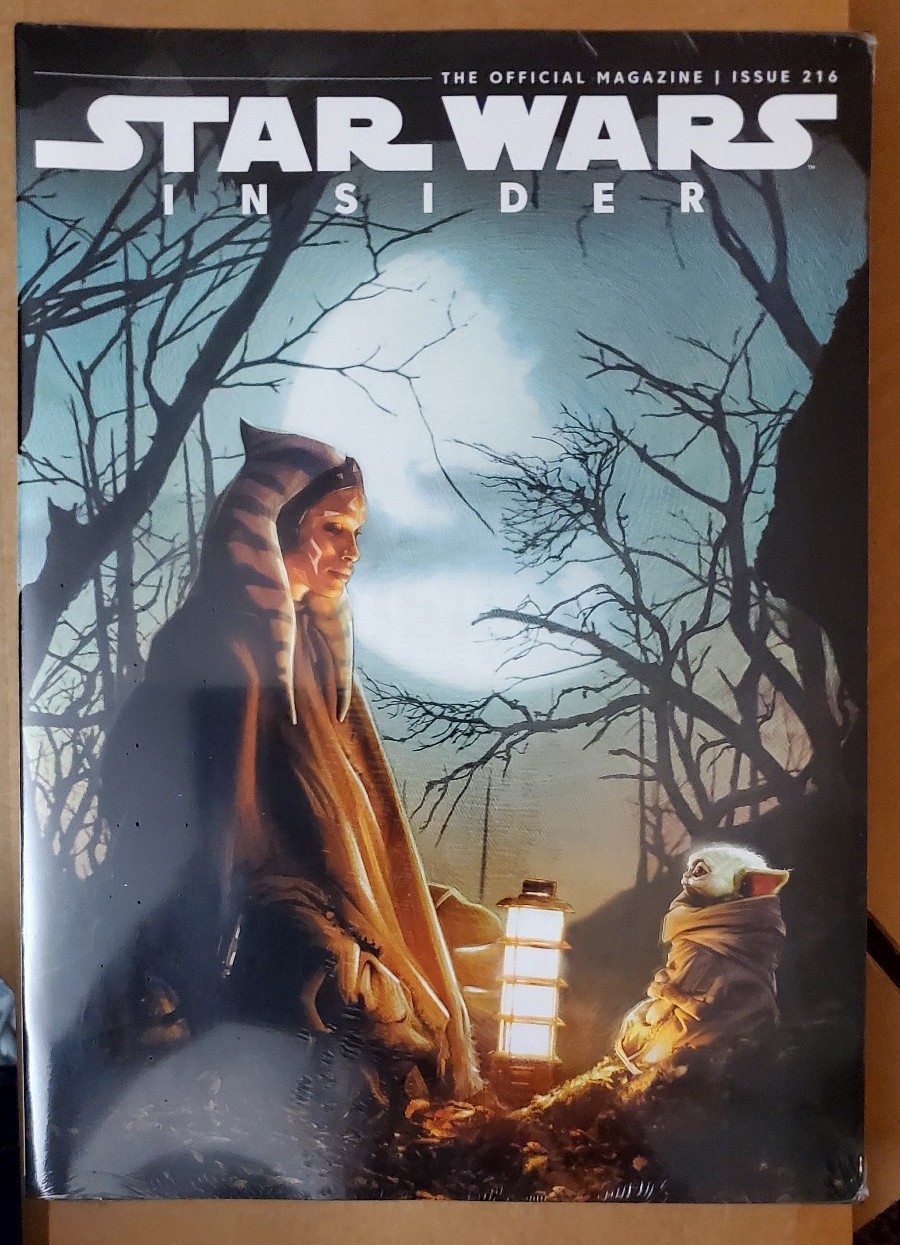 Star Wars Insider Magazine #216 Limited Edition 300 copies Ahsoka Tano Grogu