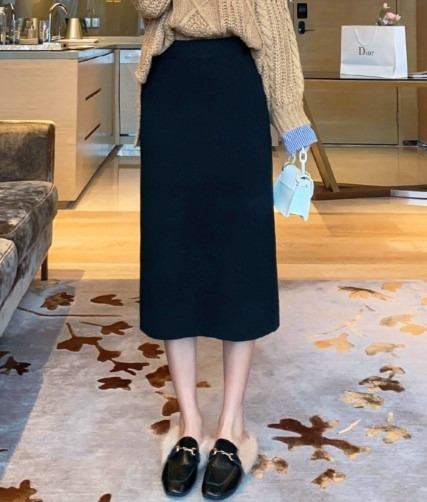 Woolen skirt HDB9658
