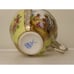 Antique Porcelain Cup Fragonard Romantic Scene Signed Crossed Swords Crown Mark