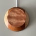 Handmade Wooden Wireless Phone Charger with MagSafe compatibility