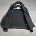 American Giant Women's Heavyweight Full Zip Hoodie Size XL Black USA Made