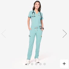 FIGS Seaglass Scrub Set M/P Catarina and M/P Zamora Joggers