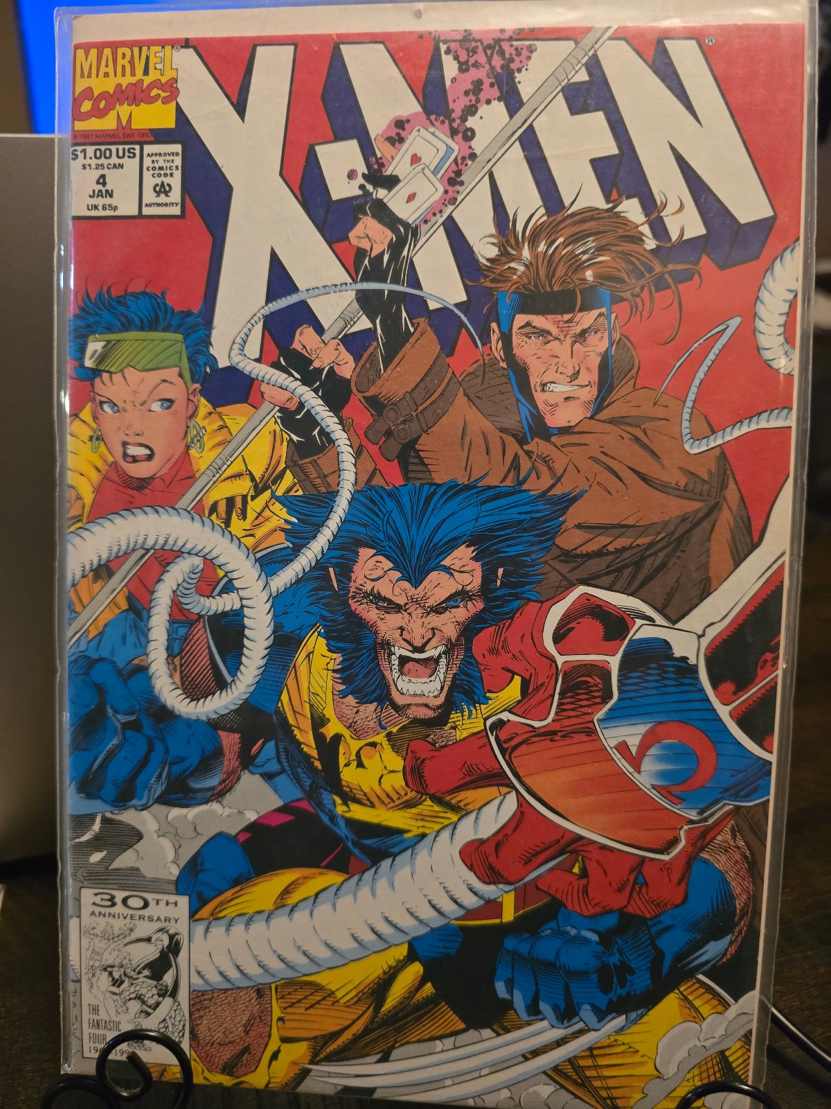 X-Men #4 (1992) First Appearance: Omega Red (Arkady Gregorivich)