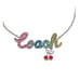 COACH RAINBOW SCRIPT BRACELET WITH CHERRY NIB