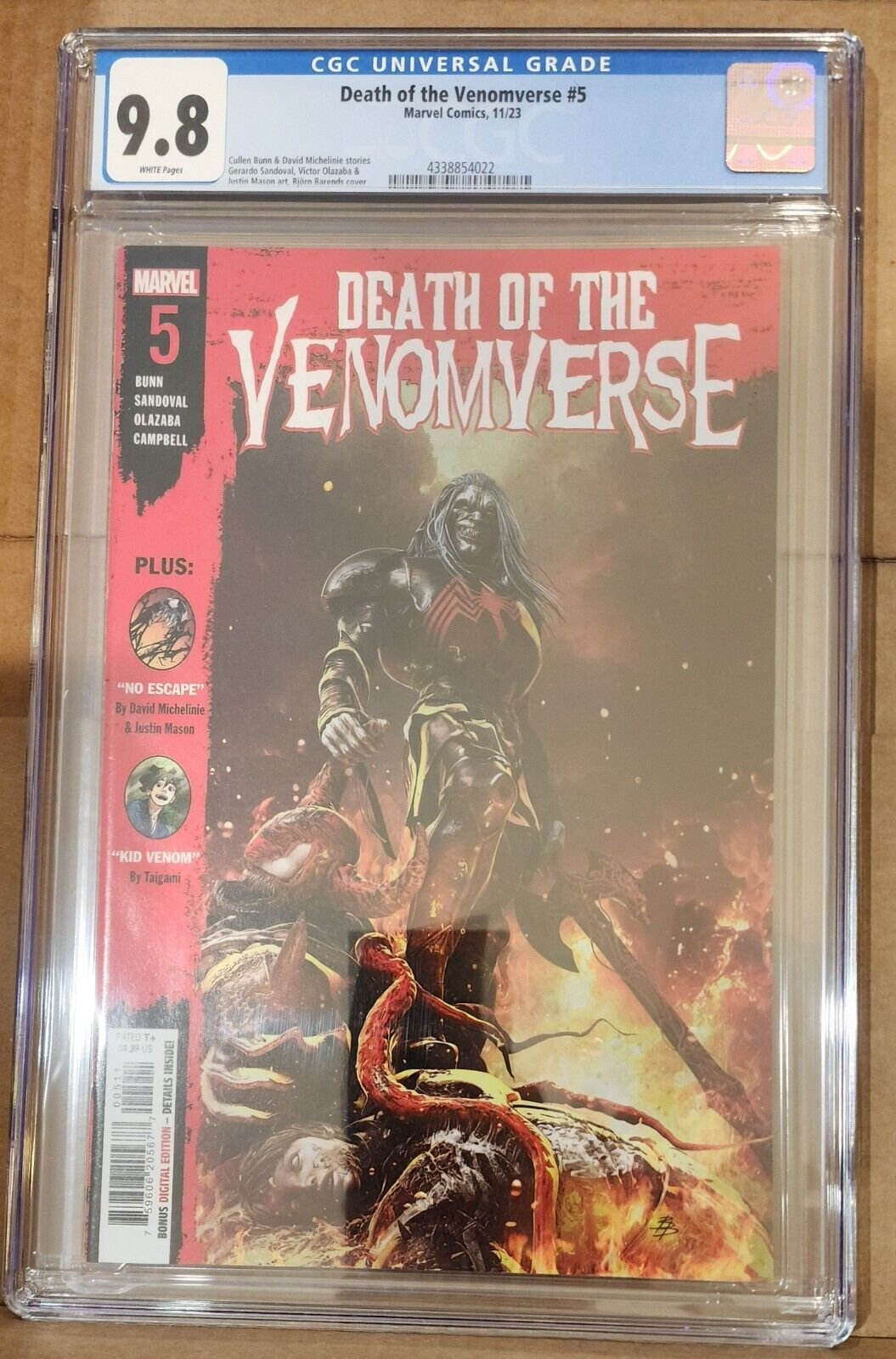 CGC 9.8 - Death of the Venomverse #5