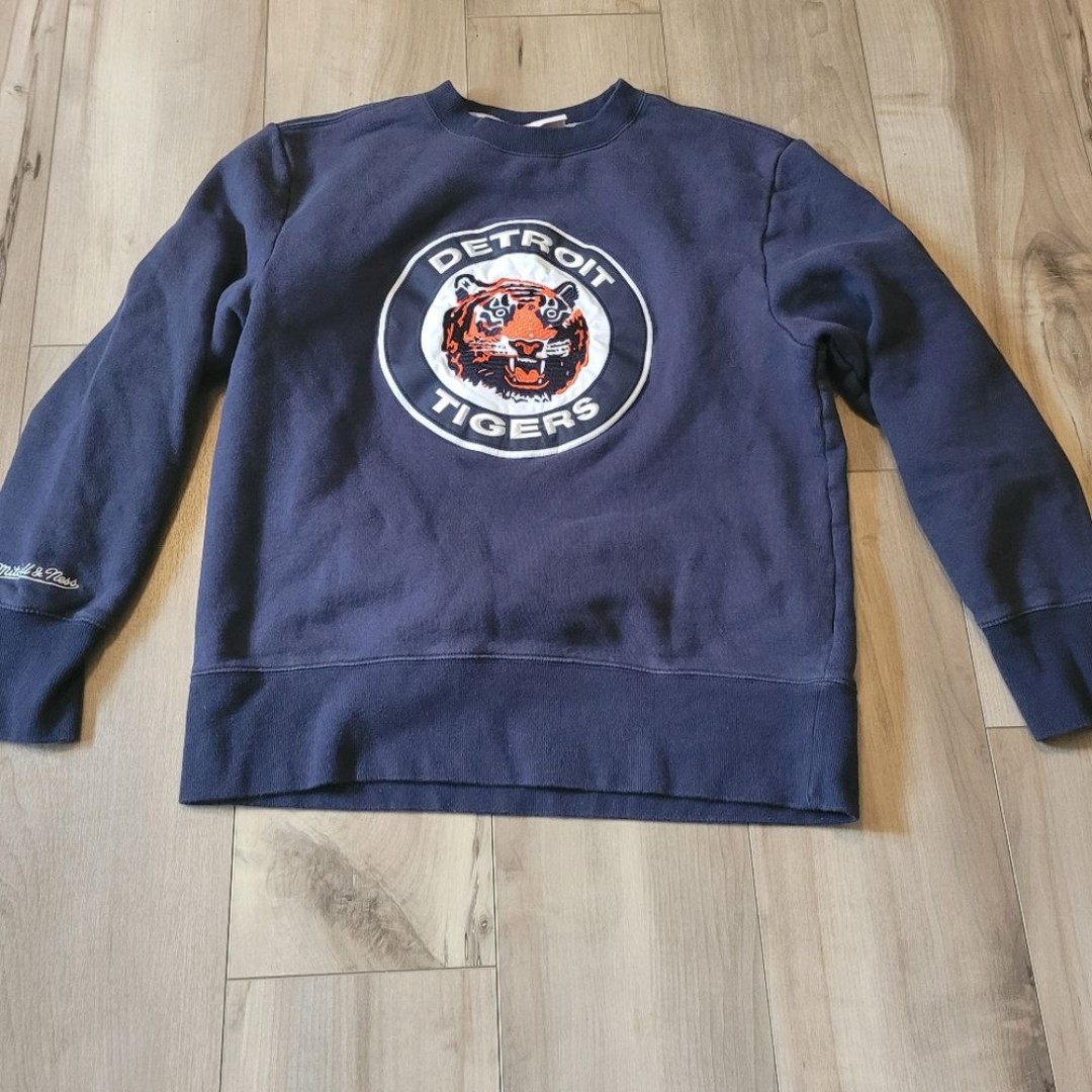Mitchell & Ness Detroit Tigers Crewneck Sweatshirt