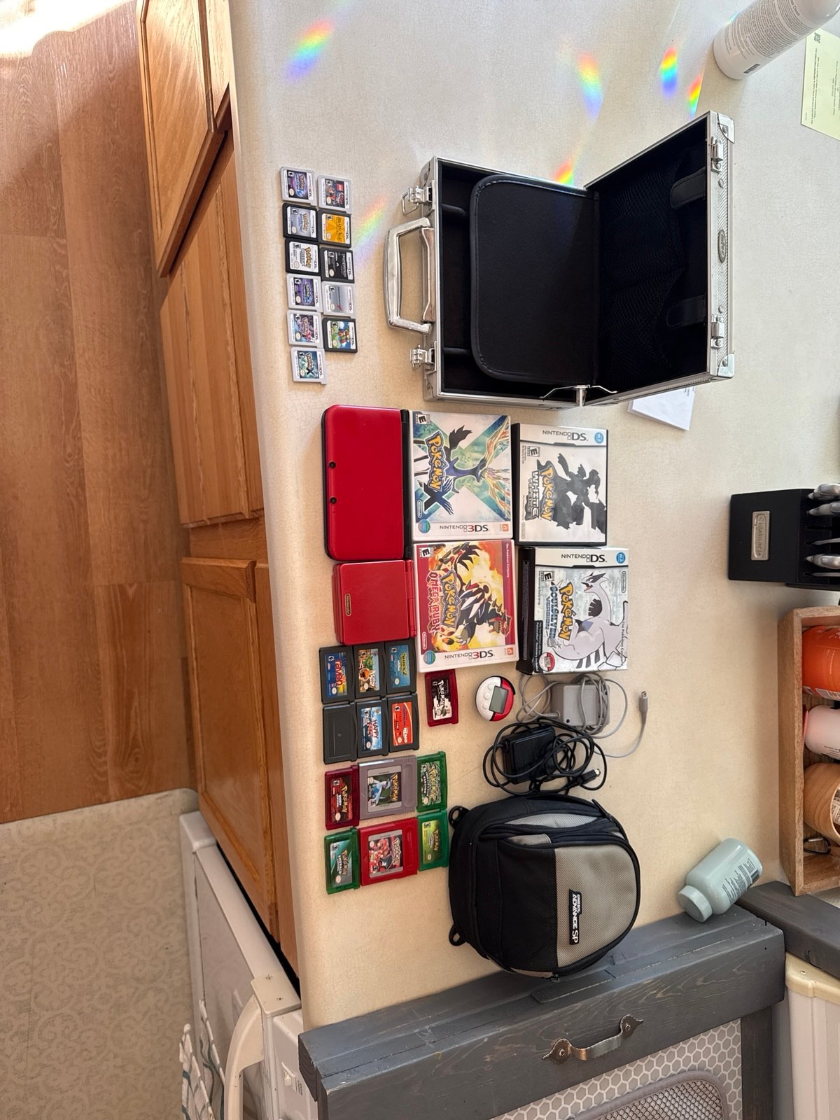 Nintendo 3DS XL + Nintendo Gameboy Advanced SP