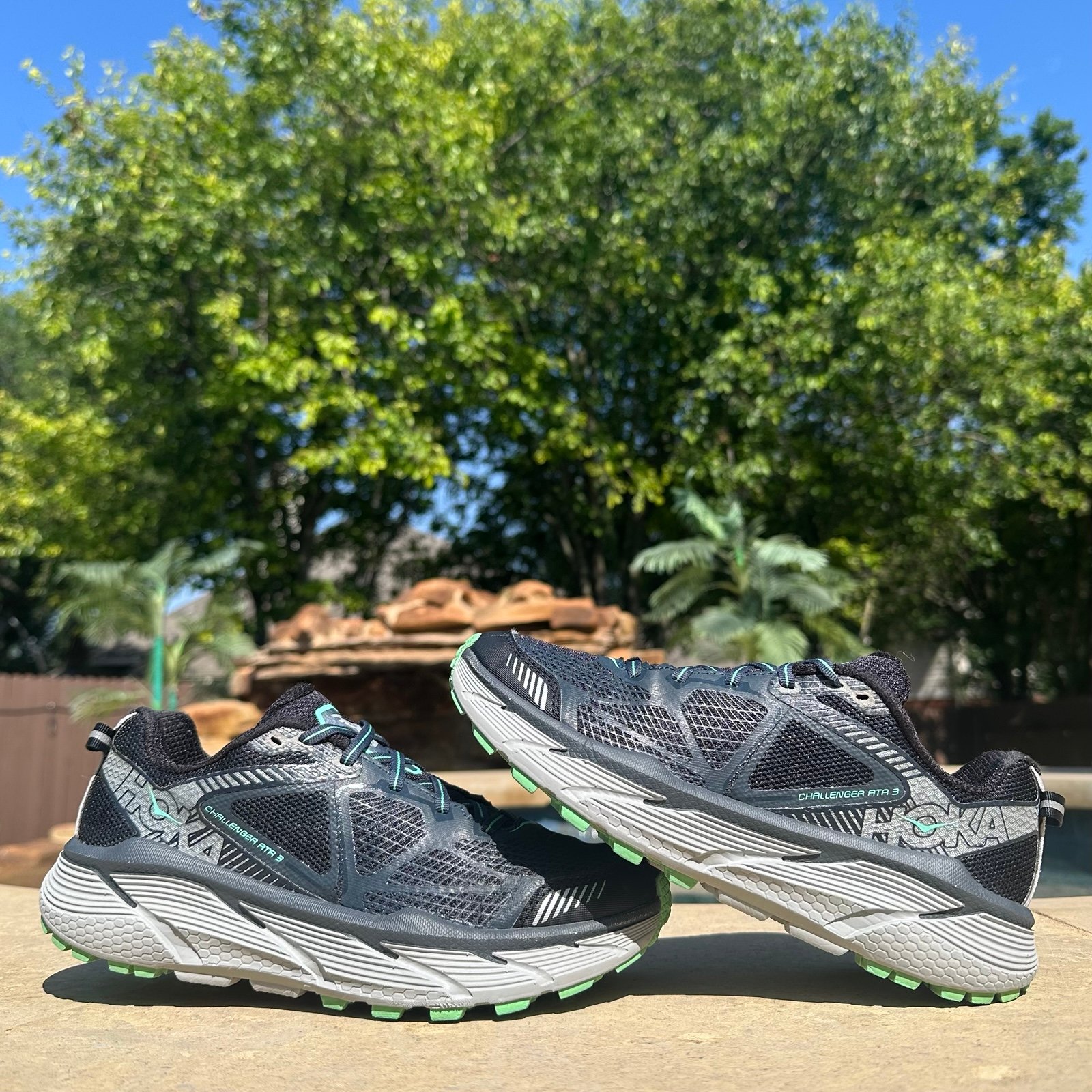 Hoka One One Challenger ATR 3 Midnight Navy/Spring Bud - Size 6.5 Women’s
