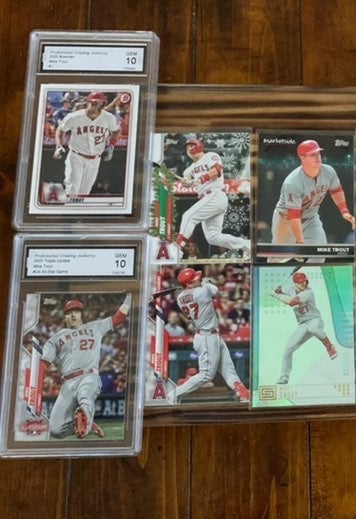 Mike Trout Card Lot (15 Cards)
