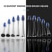 Aquasonic Duo Dual Handle Ultra Whitening Electric Toothbrushes