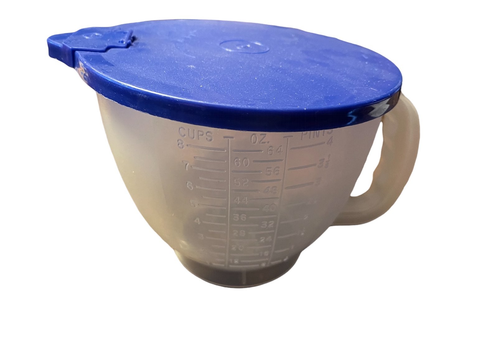 VINTAGE TUPPERWARE MEASURING CUP BOWL WITH LID