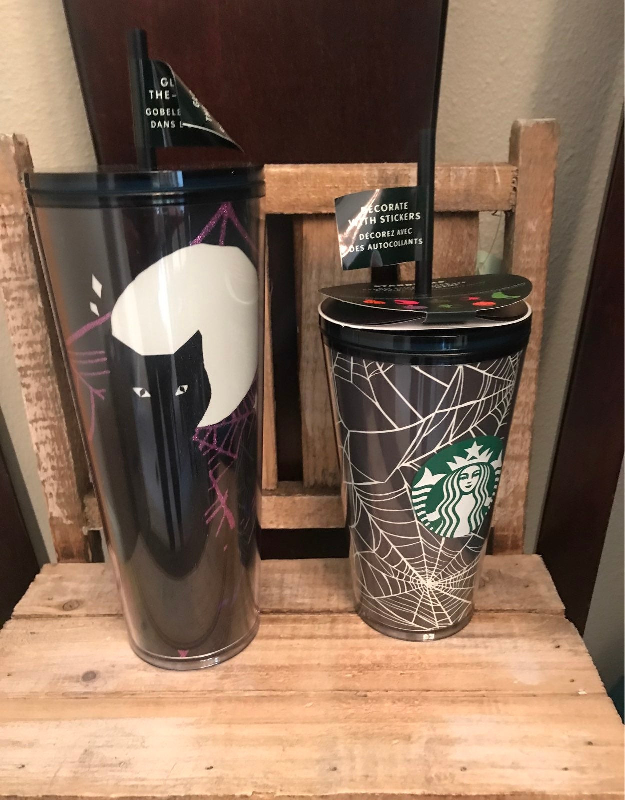 Starbucks Black Halloween Seasonal Decor | Mercari