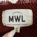 Madewell MWL Airyterry Hoodie Sweatshirt in Colorblock Antique Cream Size XL