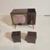 Vintage TV Set Salt Pepper Shaker