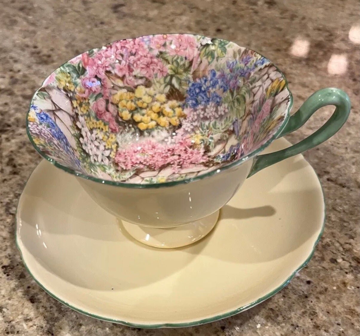 Vintage Shelley Tea Cup and Saucer Set