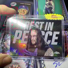 2025 Topps Chrome WWE Persona Case Hit THE UNDERTAKER REST IN PEACE SSP