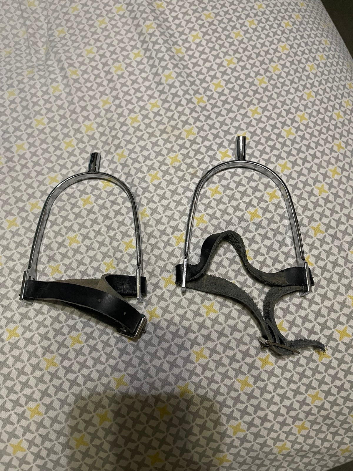 Stainless Steel Riding Spurs & Straps