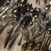 172-Pcs Mixed Stainless Steel & Goldware Flatware Forks, Spoons, Knives