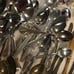 172-Pcs Mixed Stainless Steel & Goldware Flatware Forks, Spoons, Knives