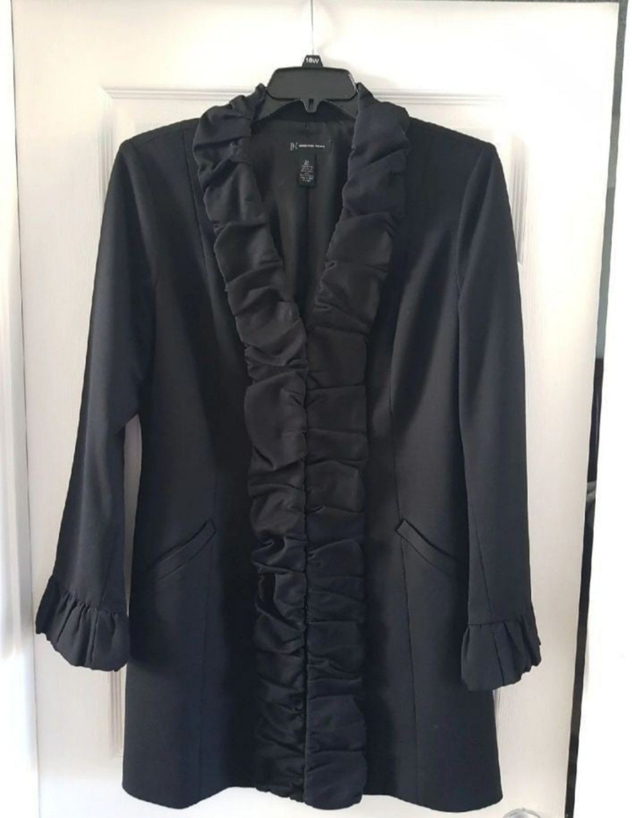 INC Women Black Jacket Size XL