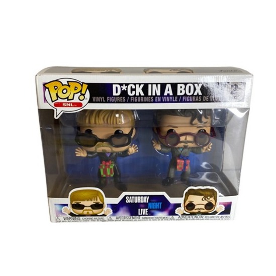 Funko Pop! SNL Digital Short Dick In A Box Justin Timberlake Andy Samberg 2-Pack