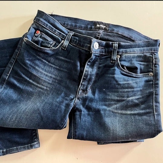 Nico Mid Rise Super Skinny Jeans by Hudson