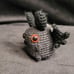Crochet Mothman tiny Bean (( keychain size )) amigurumi plush cryptid