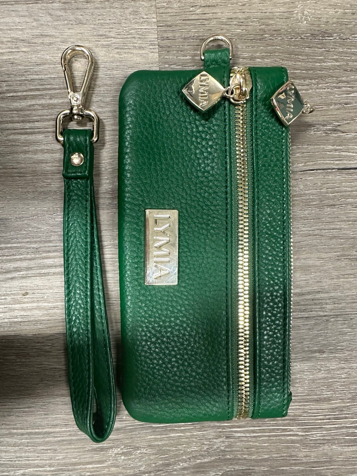 LYMIA Brand Gabi Wallet LE Green