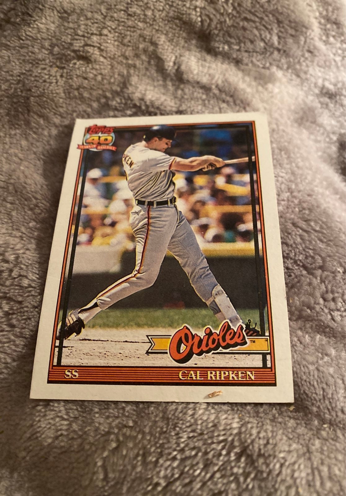 Cal Ripken Topps baseball card