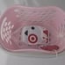 Target Mini Shopping Pink Basket With Grey Handles