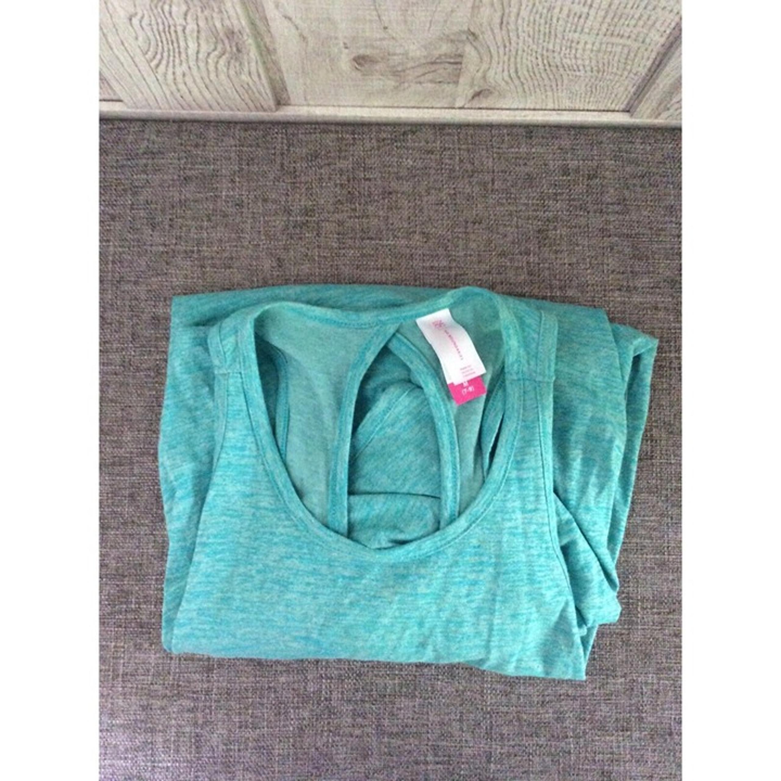 No Boundaries Womens Size M (7-9) Swimsuit Bikini CoverUp Teal Blue Beach