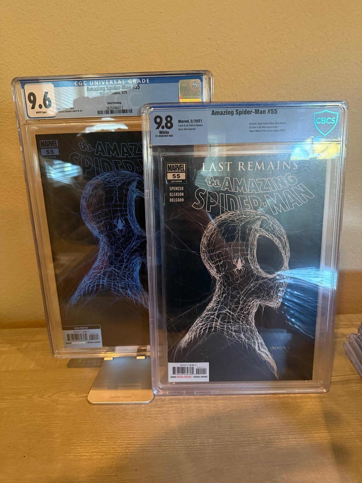 Amazing Spider-Man #55 set of 2 Gleason variants. OPEN TO OFFERS