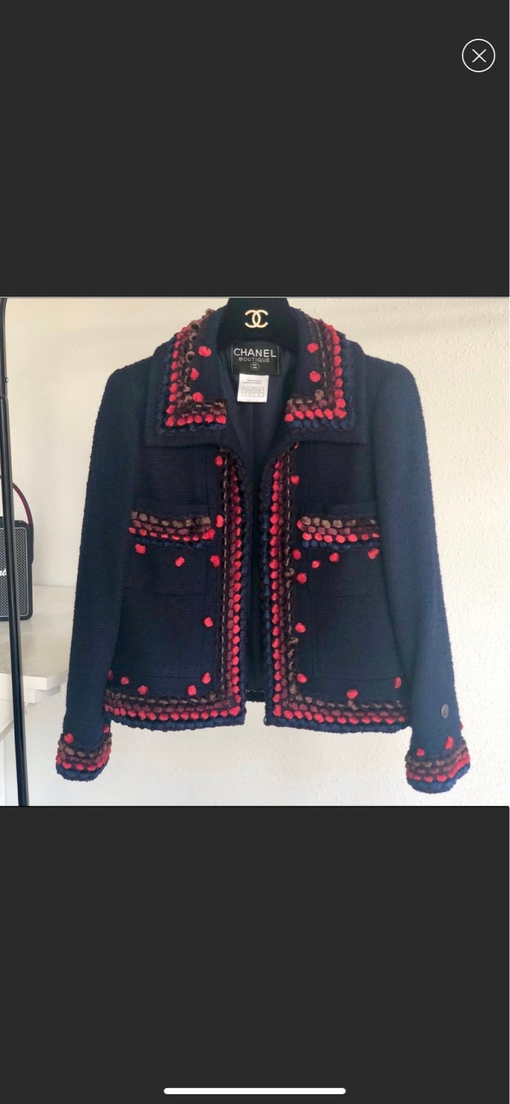Chanel Vintage 1997A Tweed Blazer/Jacket